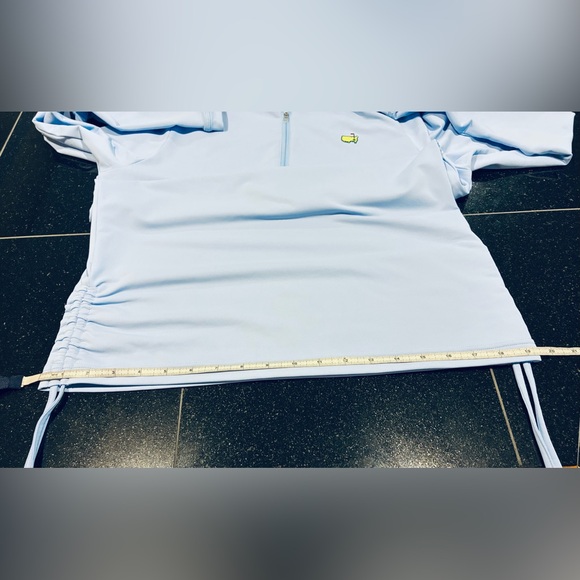 Magnolia Lane Tech Masters Light Blue 1/4 Zip Cinch Sides SZ. Med. Women’s - Picture 13 of 16